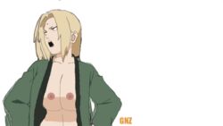 1girls animated big_breasts breasts female female_only gnz human human_only large_breasts milf naruto solo tagme tsunade uncensored