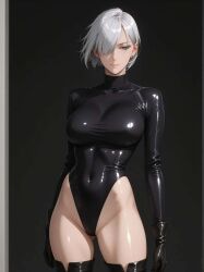 ai_generated big_breasts fiona_frost shu spy_x_family white_hair