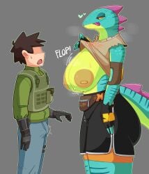 1boy 1boy1girl 1boys 1girl 1girls 2025 2025s absurdres anthro anthro_female anthrofied areola areolae ass big_ass big_breasts big_butt bigger_female blue_eyes boner breasts breasts_out bubble_ass bubble_butt butt crossgender dat_ass dat_butt epic_games erection erection_under_clothes fat_ass fat_butt female female_anthro flashing flashing_breasts fortnite fortnite:_battle_royale genderswap genderswap_(mtf) gray_background grey_background hair heart hearts kuerno lizard lizard_girl lizard_humanoid lizzik_(fortnite) male mtf_crossgender nipples pulling_clothing reptile reptile_humanoid rule63 scalie scalie_female scalie_humanoid simple_background sweat sweatdrop sweating sweaty sweaty_breasts tail thick thick_ass thick_butt thick_thighs thighs tits_out tongue_out video_game_character video_games yellow_sclera