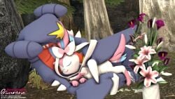 cowgirl_position cum_inside furry garchomp glitched_securitron pokemon pokemon_(species) pokephilia size_difference sylveon tagme vaginal_penetration video wholesome