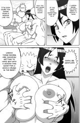 big_breasts busty comic fate/grand_order minamoto_no_raikou_(fate) minamoto_no_raikou_(fate/grand_order) naruho naruto sex sucking uzumaki_naruto voluptuous