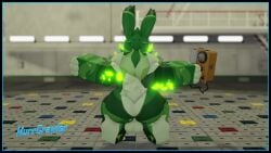 3d animated animation gootraxian kaiju_paradise murrcrawler nuclear nuclear_rabbit_(kaiju_paradise) nuclear_reactor raytraxian roblox roblox_game robloxian tagme text video watermark