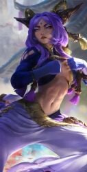 1girls 2025 abs ai_generated animated areola areolae armpits arms_up bikini blue_eyes blue_hair breast_jiggle breasts breasts_out female front_view horns huge_breasts jiggle large_breasts league_of_legends lips looking_at_viewer midriff midriff_peek midriff_showing muscular muscular_female peakpicture presenting purple_hair solo solo_female tagme taking_clothes_off thighs titty_drop toned toned_body toned_female topless topless_female uncensored undressing video yunara_(league_of_legends)