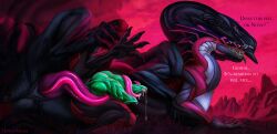 big_dom_small_sub bodily_fluids diphallia diphallism dominant dragon dripping feral frottage genital_fluids genitals green_penis hi_res hornymors looking_pleasured lying machine male male/male multi_genitalia multi_penis mythological_creature mythological_scalie mythology novaorbitdragon oka_(hornymors) on_side penile penis penises_touching precum precum_drip prehensile_penis robot robot_feral scalie sex size_difference solo spooning synth_(vader-san) tongue tongue_out