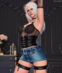 ciri from cd projekt red by nina3dx