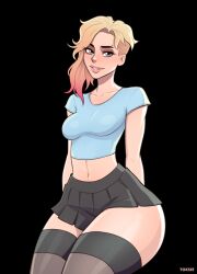 gwen stacy from marvel by ashleyblaze (editor)