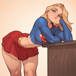 supergirl from superman (series) by lazygunn