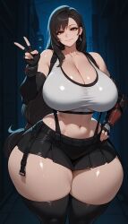 tifa lockhart from final fantasy by hana aera