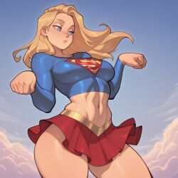 supergirl from superman (series) by lazygunn
