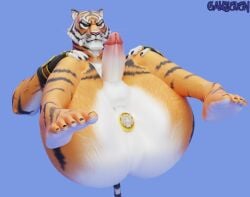 3d_(artwork) 5_toes anal anal_sex anthro ass balls big_butt black_clothing black_fingerless_gloves black_gloves black_handwear blue_background buttplug buttplug_in_ass buttplug_insertion camseven claws clothing digital_media_(artwork) epic_games fangs feet felid feline finger_claws fingerless_gloves fortnite fur gay gay_anal gay_male gay_sex genitals gloves gloves_only handwear handwear_only hi_res homosexual homosexual_male homosexual_sex humanoid_feet humanoid_genitalia humanoid_penis male male/male male_penetrated mammal mostly_nude mostly_nude_anthro mostly_nude_male mouth_closed multicolored_body multicolored_fur object_in_ass orange_body orange_fur oscar_(fortnite) pantherine penetration penis plantigrade plug_(sex_toy) plug_insertion sex_toy sex_toy_in_ass sex_toy_insertion simple_background solo solo_male striped_body striped_fur stripes tail teeth tiger toes whiskers white_body white_fur yaoi