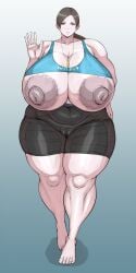 wii fit trainer from nintendo by ponkotsuu