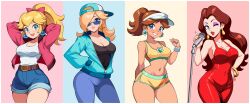 pauline from mario (series) by woomy1010
