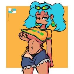 brazilian miku fan art