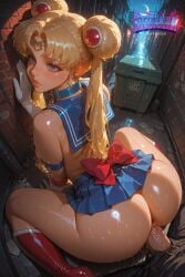 usagi tsukino from bishoujo senshi sailor moon by deurahh