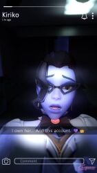 2futas 3d 9:16 anal anal_penetration animated caught caught_masturbating cum cum_on_face cum_on_own_penis duo ejaculation futa_on_futa futa_only futanari glasses intersex kaepora_(artist) kiriko_(overwatch) long_video longer_than_one_minute masturbation office office_lady overwatch penis reverse_cowgirl_position sex shorter_than_two_minutes sound tagme vertical_video video watching_porn widowmaker