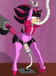 shadow the hedgehog from sonic (series) by swisschocoart
