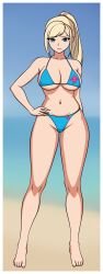samus aran from metroid by woomy1010