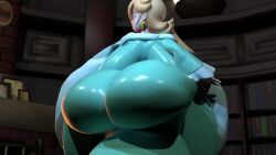 1girls 3d 3d_animation animated ass ass_bigger_than_head ass_expansion big_ass big_breasts breast_expansion breasts breasts_bigger_than_head breasts_bigger_than_torso bursting_breasts butt_expansion casual_nudity cleavage clothed enormous_ass female female_only gig gigantic_ass gigantic_breasts growth huge_ass huge_breasts hyper hyper_ass hyper_breasts kabalmystic_(style) large_ass large_breasts mario_(series) massive_breasts nintendo nipples no_bra nsquidmaker princess_rosalina revealing_clothes solo_female sound squidly tagme teasing thick_thighs video wide_hips