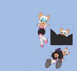 rouge the bat from sega by chipposter