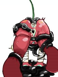 black_goo blot_(dandy's_world) cum cuntboy dandy's_world egg_implantation eggs ichor ink intersex paws pussy sprout_(dandy's_world) tail tentacle tentacle_in_ass tentacle_in_pussy tentacle_penetration tentacle_sex tentacles trans_man transmasc