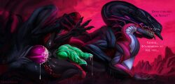 anal anal_sex big_dom_small_sub bodily_fluids cum cum_in_ass cum_inside deep_penetration diphallia diphallism dominant dragon dripping feral genital_fluids genitals green_penis hi_res hornymors looking_pleasured lying machine male male/male multi_genitalia multi_penis mythological_creature mythological_scalie mythology novaorbitdragon oka_(hornymors) on_side penetration penis precum precum_drip robot robot_feral scalie size_difference solo spooning synth_(vader-san) tongue tongue_out