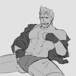 volt krueger (the bouncer) from the bouncer by kaito draws