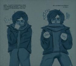 coat guy (no, i'm not a human) from no, i'm not a human