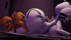 big_ass big_breasts chiku cryptiacurves fazclaire's_nightclub fredina's_nightclub futanari horsecock marie_(cally3d) size_difference