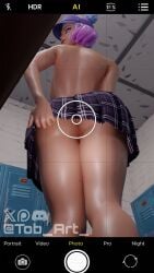 3d 3d_(artwork) alternate_version alternate_version_available anus ass big_ass big_breasts blue_hair blue_hair_female breasts camera camera_hud camera_pov camera_view character_swap commission completely_nude completely_nude_female female female_focus female_only fortnite hat leelah_(fortnite) locker locker_bench locker_room looking_back looking_back_at_viewer looking_down looking_down_at_viewer multicolored_hair nude nude_female oil oiled oiled_skin oily oily_skin pink_hair pink_hair_female presenting presenting_anus presenting_hindquarters presenting_pussy school shiny shiny_skin skirt skirt_lift skirt_up solo solo_female solo_focus thick_thighs tob_art_ watermark
