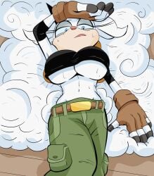 anthro_female blue_eyes female lanolin_the_sheep lanolin_the_sheep_(sonic) sonic_(series) tagme