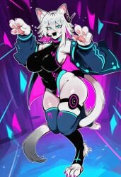 1girls ai_generated anthro cat idol kortai novelai original_character tagme