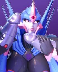 2026 3d 3d_(artwork) 3d_render arcee big_breasts black_body blue_body decepticon female male mengsk multiple_penises purple_body purple_penis thick_thighs transformers transformers_prime worshipping_cock