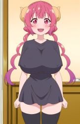 ilulu from dragon maid by aindroidparanoid