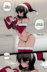1boy 1boy1girl 1girls 2d ass big_penis brown_hair brugo_(bad_ending_party) chick child_bearing_hips christmas curvaceous curvaceous_ass curvaceous_body curvaceous_female curvaceous_figure curvaceous_hips curvaceous_thighs curvy curvy_body curvy_female curvy_figure curvy_hips curvy_thighs dialogue fantasy female female_focus femsub half-dressed human humanoid leo_(bad_ending_party) male maledom multiple_positions onomatopoeia orc_male penis ratatatat74 revealing revealing_clothes santa_claus_(cosplay) santa_hat secret_comics sex short_hair size_talk sound sound_edit tagme teasing text thick thick_hips thick_legs tomboy tomboy_dominated uncensored video voice_acted waifu