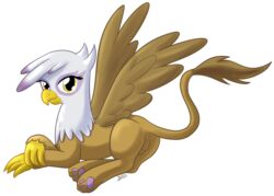 2013 alpha_channel anus avian brown_fur female friendship_is_magic gilda_(mlp) gryphon looking_at_viewer my_little_pony plain_background pussy solo transparent_background whatsapokemon yellow_eyes