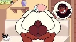 1futa 1girls 2026 ass ass_focus big_breasts big_butt big_penis breasts cartoon_network coach connie_maheswaran dark-skinned_female dark_skin female futa_on_female huge_ass huge_butt longer_than_2_minutes pearl_(steven_universe) penis shy_nsfw sound steven_universe tagme video white_body white_skin