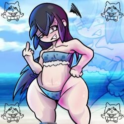 blizzaria from yo-kai watch by squishyblooper