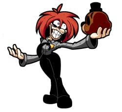 1boy big_butt big_thighs crazy_eyes crazy_smile edit edited edited_art edited_image five_nights_at_freddy's five_nights_at_frickbears five_nights_at_frickbears_3 fnaf fritz_smith fritz_smith_(fnaf) male male_only thick_thighs