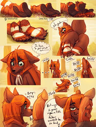 1boy 1girls 2013 all_fours animal_genitalia anthro anus areola ass big_bad_wolf blue_eyes blush breasts brown_hair canine clothes comic curvy dress english_text erect_nipples erection exposed exposed_anus exposed_ass exposed_breasts exposed_nipples exposed_pussy female feral feral_on_anthro feral_on_female forest fur furry hair heart human large_ass little_red_riding_hood lying male male_on_female mammal medium_breasts nipples nude oral oral_sex orange_hair outdoors page_9 penis pussy pussy_juice red_riding_hood sex spread_legs spreading stilettopink stockings straight striped_stockings tail text tongue torn_clothes transformation tree underwear werewolf wolf