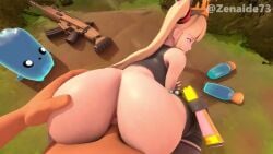 1boy 1girls 2025 3d 3d_animation 3d_model animated artist_name ass ass_focus assault_rifle big_ass blonde_female blonde_hair bottomless crown doggy_style epic_games female fortnite fortnite:_battle_royale from_behind from_behind_position lennox_rose_(fortnite) light-skinned_female light-skinned_male light_skin looking_at_partner looking_back male male/female male_penetrating_female sex sound sound_effects tagme vaginal_penetration vaginal_sex video video_game_character video_games watermark weapon_on_ground zenaide