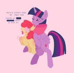 apple_bloom_(mlp) cub drugged_rape drugged_sex english_text female_cub feral futanari hypnosis hypnotized impossible_fit my_little_pony princess_twilight_sparkle_(mlp) rape raped_female size_difference stomach_bulge teacher_and_student text twilight_sparkle_(mlp)