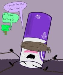 marker_(bfdi) tree_(bfdi) bondage blindfold cum cum_on_body yaoi gay bfdi object_shows embarrassed