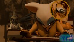 sonic_(series) sonic_the_hedgehog_(series) sonic_the_hedgehog_(idw) whisper_the_wolf tangle_the_lemur rouge_the_bat nude nude_female watching watching_sex watching_masturbation watching_from_afar masturbation masturbating female female_only female/female female_on_top yuri 69 69_position eating eating_pussy fingering beach lesbian lesbian_sex render 3d_render 3d blender blender_cycles thefizzler