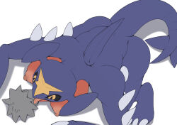 anthro areola artist_request breasts dragon female female_anthro garchomp generation_4_pokemon hi_res male male/female mythological_creature mythological_scalie mythology nintendo nipples pokemon pokemon_(species) scalie solo