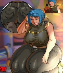 bulma from dragon ball by localcucaracha
