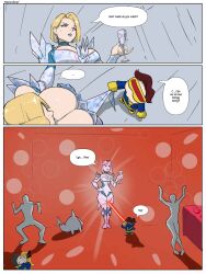 1boy 1girls 2d belly belly_button big_ass big_breasts big_butt big_thighs blonde-haired_female blonde_female blonde_hair blue_eyes bob_cut boots breasts caption chibi cleavage comic cyclops cyclops_(x-men) disco disco_ball emma_frost emma_frost_(marvel_rivals) english_text fat_breasts female female_focus funny hi_res high_heel_boots high_heels highres huge_ass huge_breasts huge_butt huge_nipples huge_thighs humor jpg large_breasts light-skinned_female light_skin looking_at_another male marvel marvel_comics marvel_rivals meme plump scott_summers sketch stormriderqv tagme text thick_ass thick_thighs thighhighs thighs wide_hips x-men