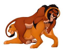 scar (the lion king) from disney by malaika4