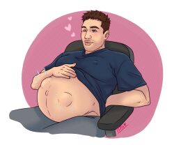 eddie_brock fetal_movement ilitia ilitiaforever male male_pregnancy marvel marvel_comics mpreg pregnancy pregnant pregnant_male venom_(marvel)