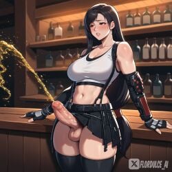 tifa lockhart from final fantasy by flordulce
