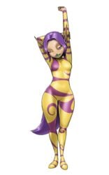 1girls alpha_channel bodysuit cameltoe fairy female female_only green_lipstick ly_(rayman) monster_girl nikcesco png pointy_ears purple_hair rayman_(series) small_breasts solo transparent_background very_long_hair wink